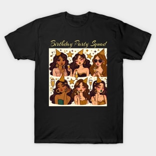 Birthday Girl Squad Party Girls celebration T-Shirt
